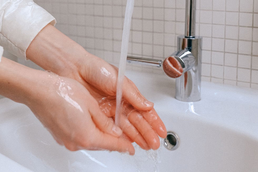 Was je handen stuk